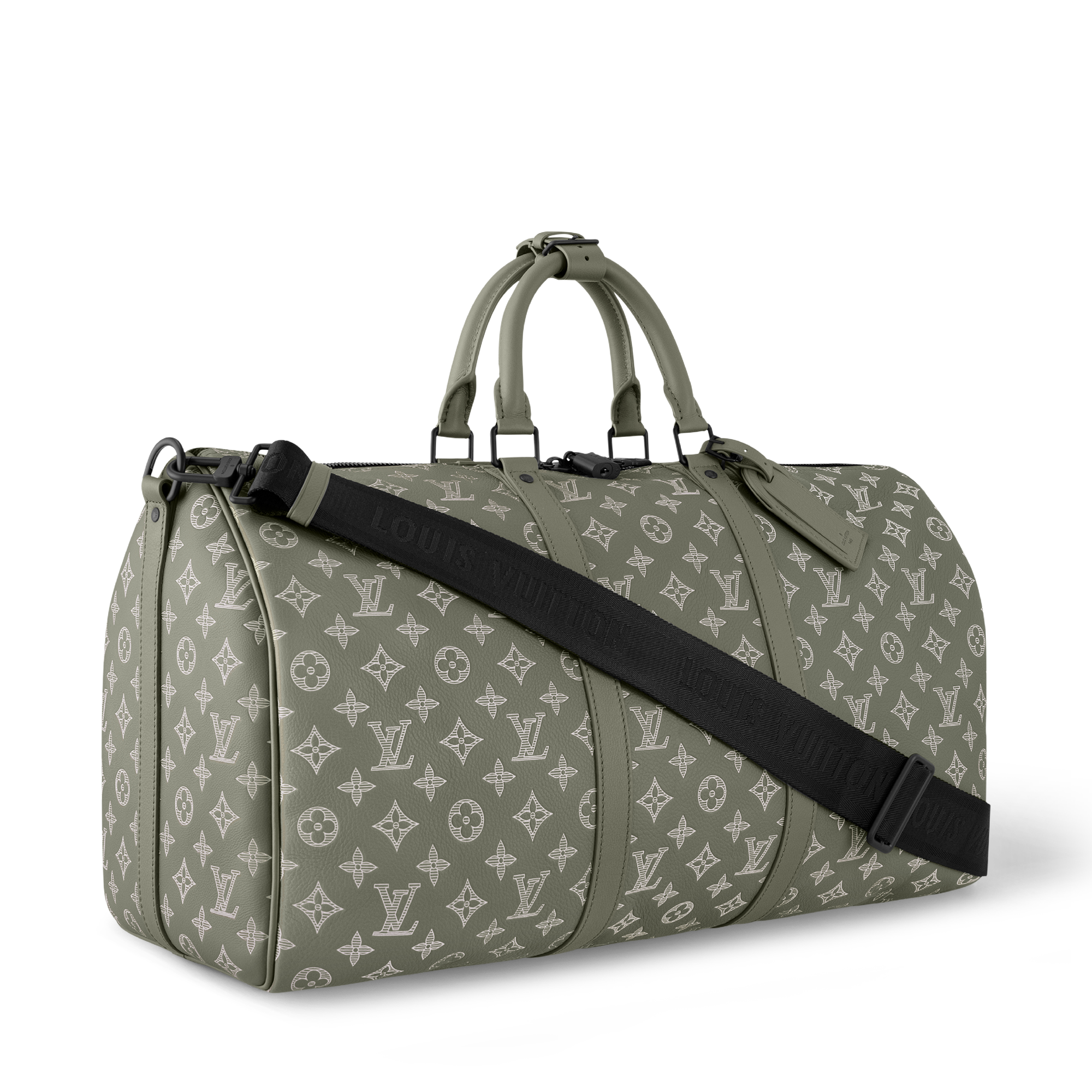 Keepall Bandoulière 50 Monogram Shadow Leather - Discontinued